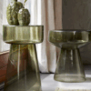 Table d'appoint Dakwa - Vert - Ø37cm