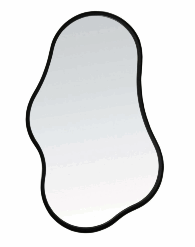 Spiegel Levu - Noir mat - 39x4x59.5cm