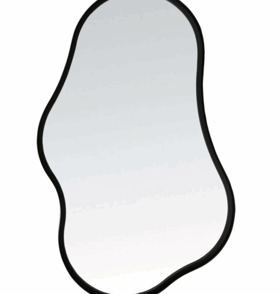 Spiegel Levu - Noir mat - 39x4x59.5cm