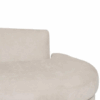 Canapé crème haut de gamme en tissu