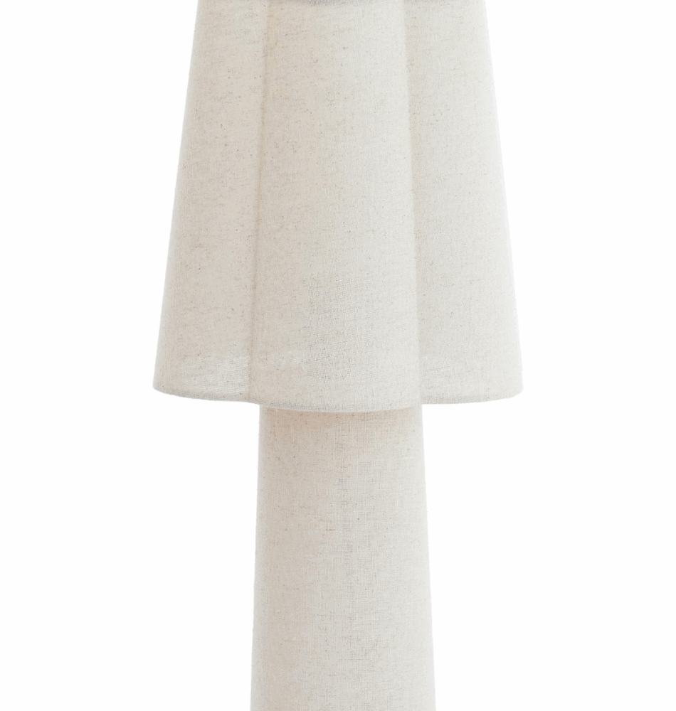 Lampe de table Musaby - Lin - Ø25cm