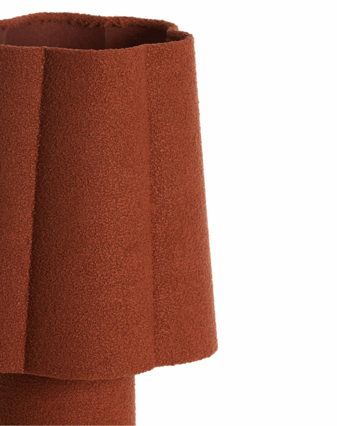 Lampe de table Musaby - Terre cuite - Ø25cm
