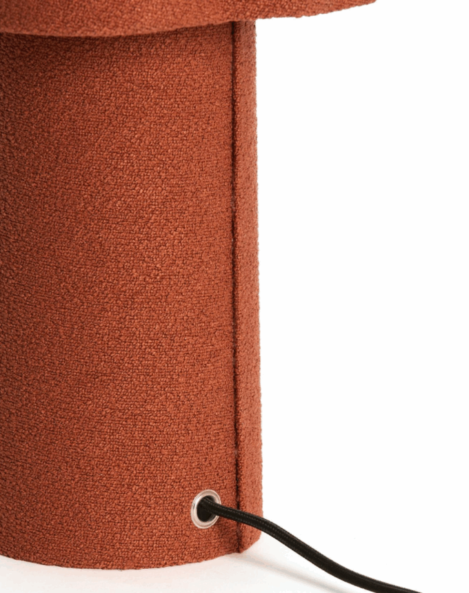 Lampe de table Musaby - Terre cuite - Ø25cm