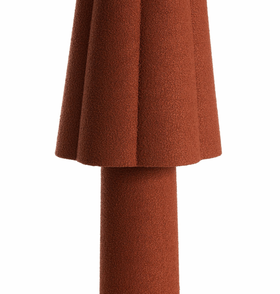 Lampe de table Musaby - Terre cuite - Ø25cm