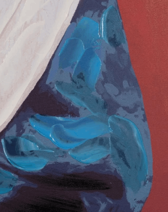 Tableau décoratif femme vintage – Peinture sur toile