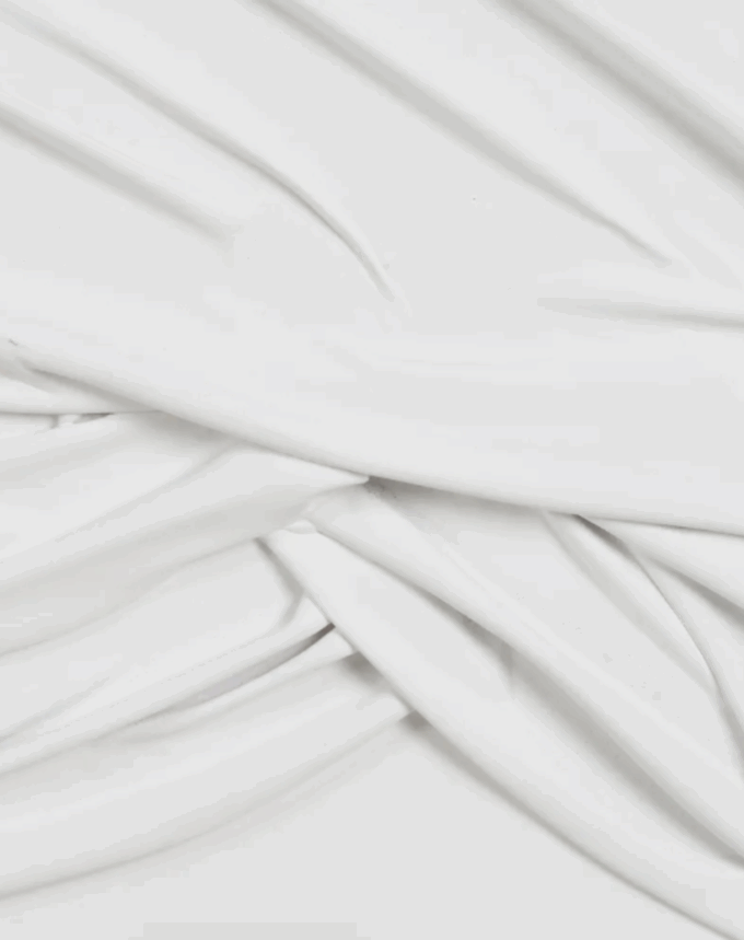 Tableau en relief blanc sur toile