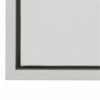 Tableau en relief blanc sur toile