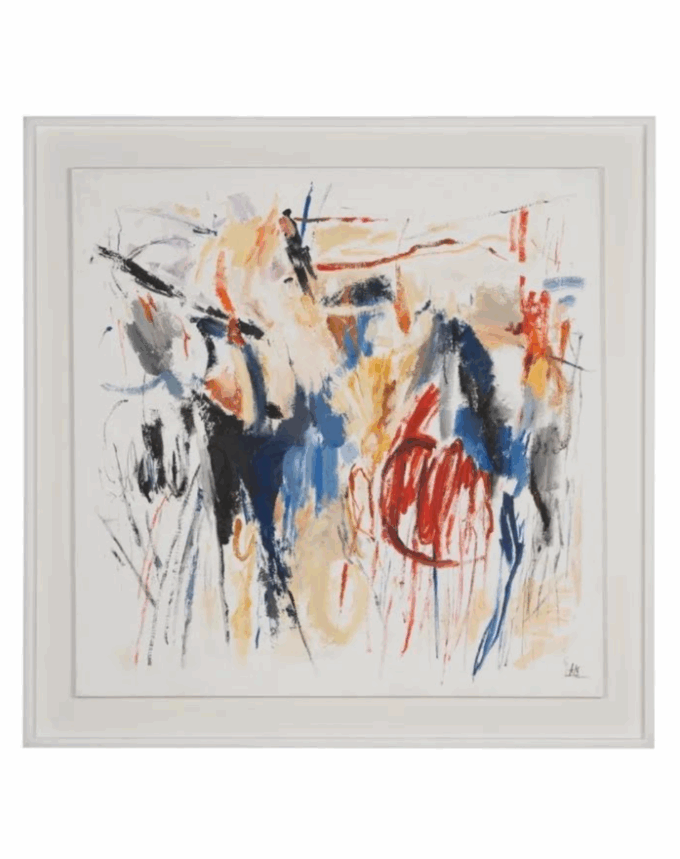 Tableau peinture abstraite – Toile peinte à la main