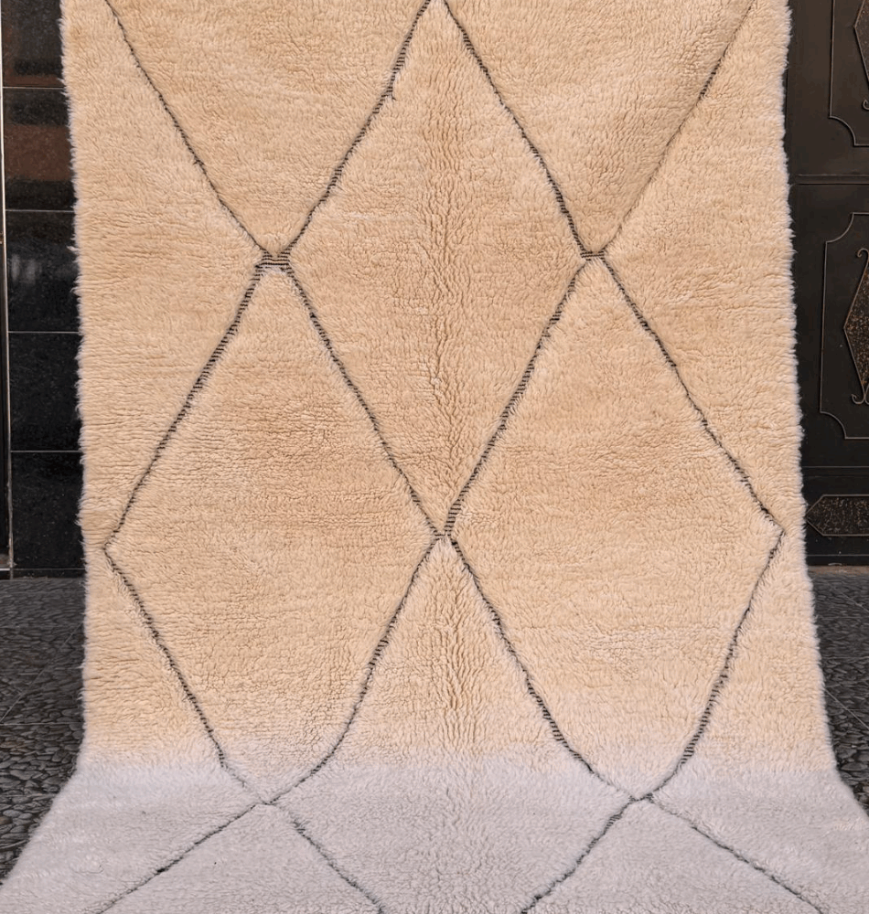 Tapis berbère Beni Ouarain –  250 x 162 cm – L’icône du style berbère
