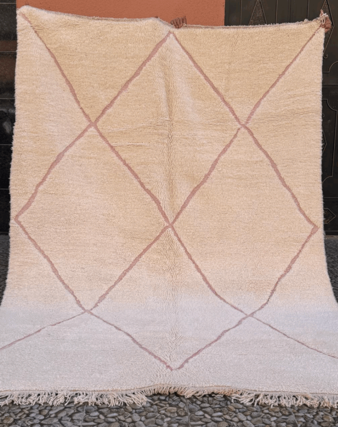 Tapis berbère Beni Ouarain – 290 x 207 cm – L’icône du style berbère