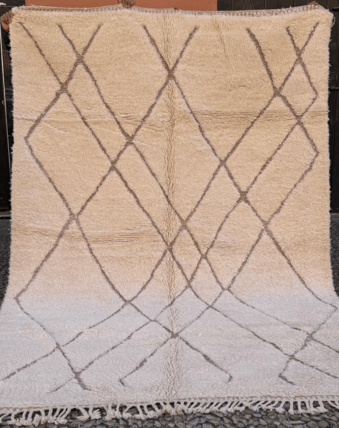 Tapis berbère Beni Ouarain – 300 x 203 cm –   L’authenticité au service du style
