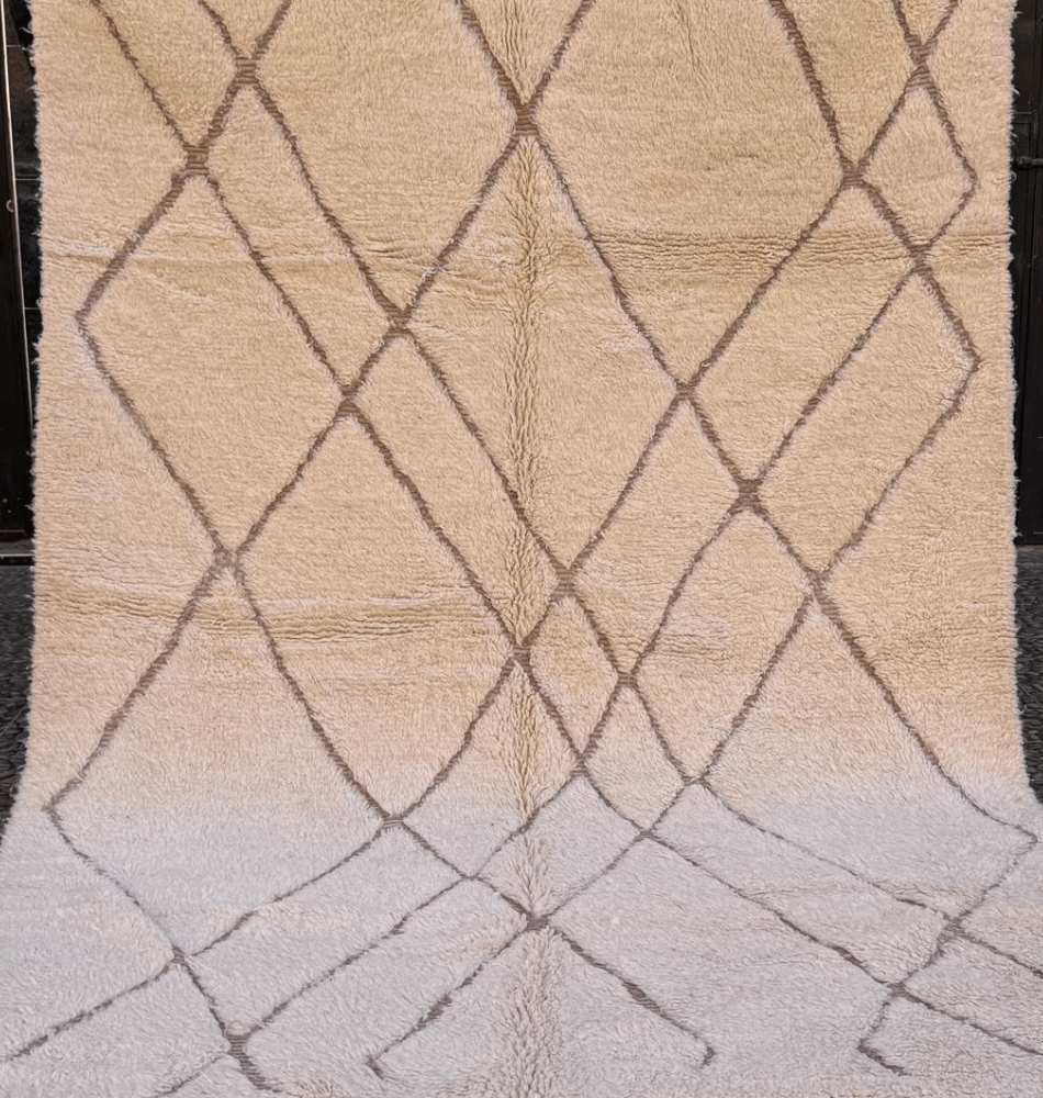 Tapis berbère Beni Ouarain – 300 x 203 cm –   L’authenticité au service du style