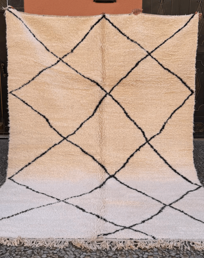Tapis berbère Beni Ouarain – 300 x 207 cm – L’icône du style berbère