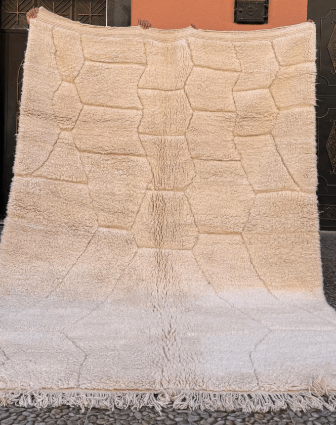 Tapis berbère Beni Ouarain –   301 x 206 cm –   L’authenticité au service du style