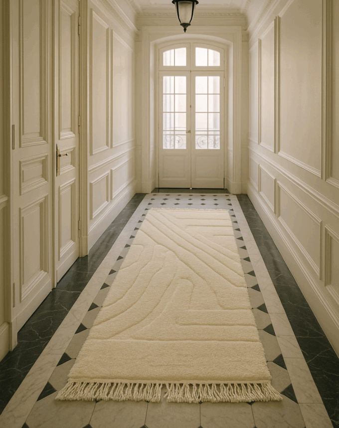 Tapis de couloir Beni Ouarain
