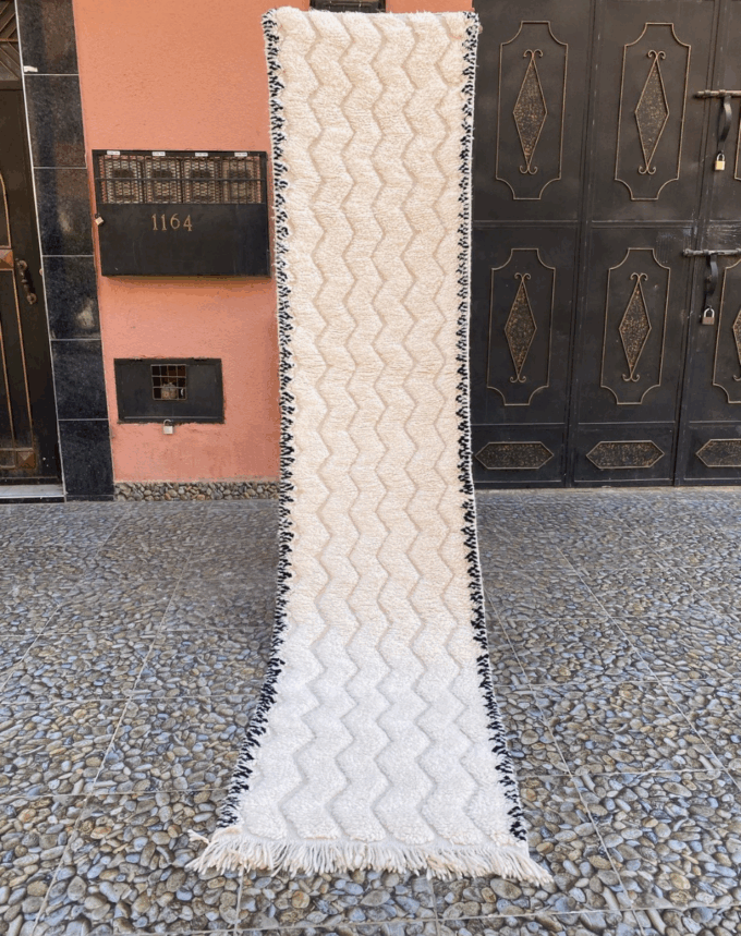Tapis de couloir Beni Ouarain