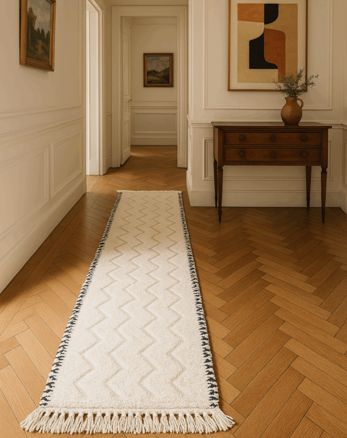 Tapis de couloir Beni Ouarain