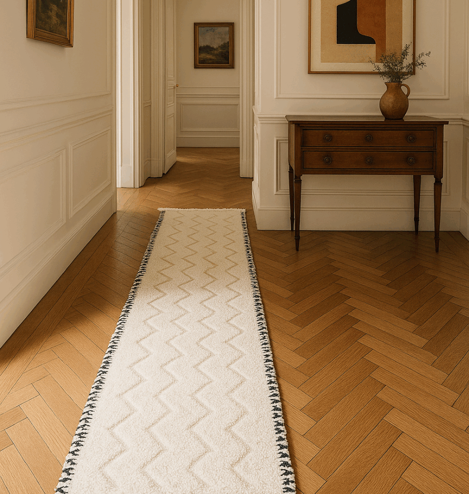 Tapis de couloir Beni Ouarain