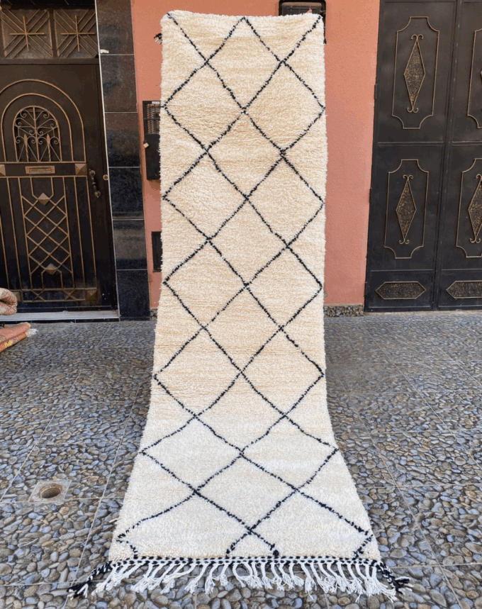 Tapis de couloir Beni Ouarain