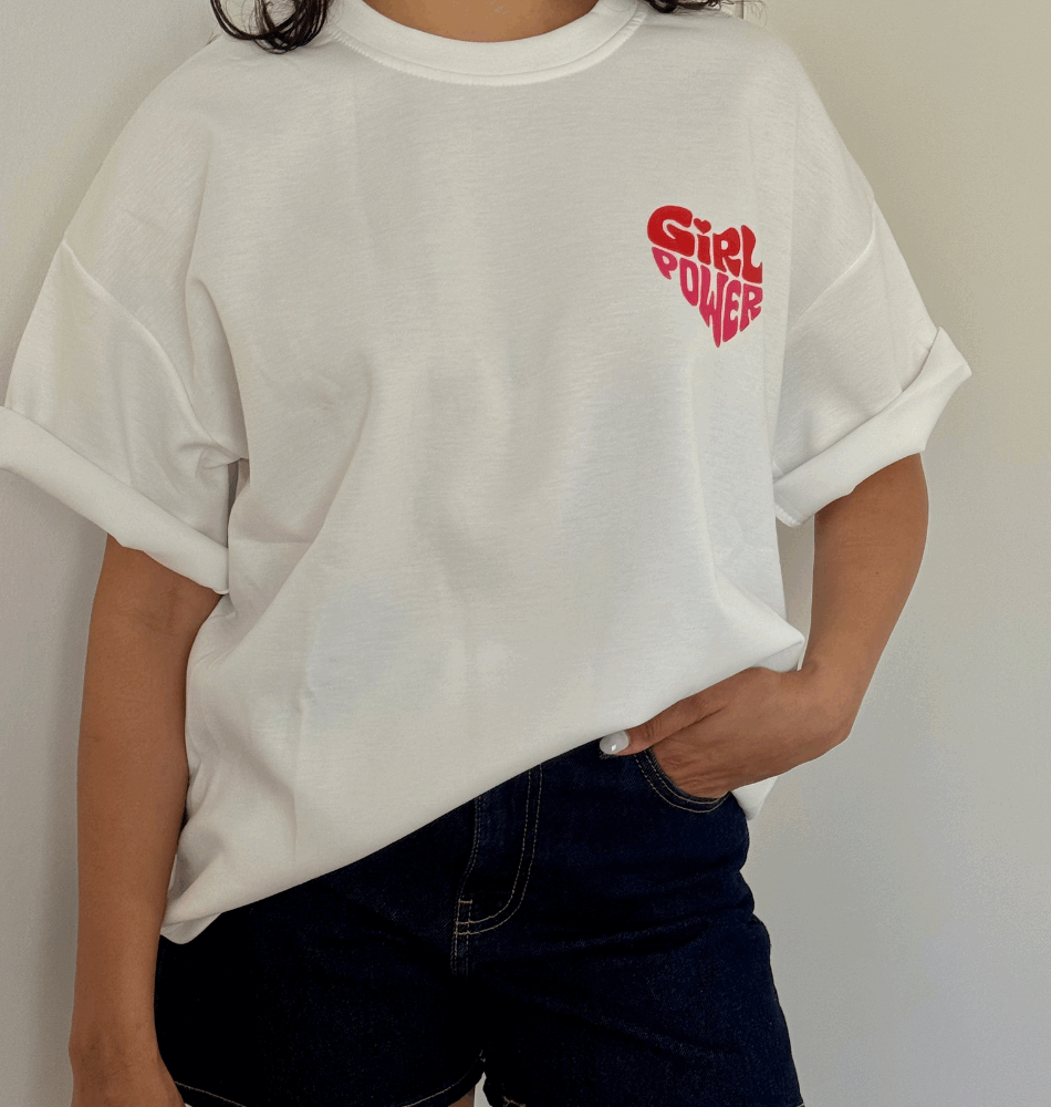 T-shirt Power GIRL