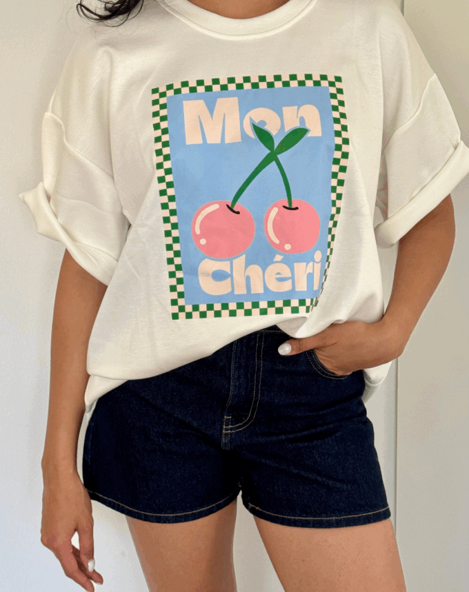 T-shirt Mon cheri