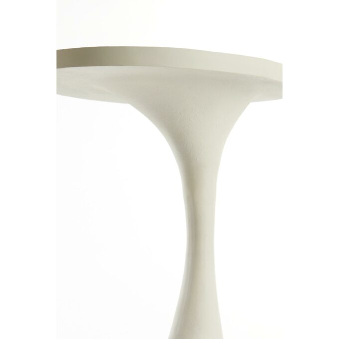 Table d'appoint Macau - Blanc - 40x33x55cm