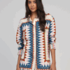 Chemise imprimée graphique – Esprit bohème chic