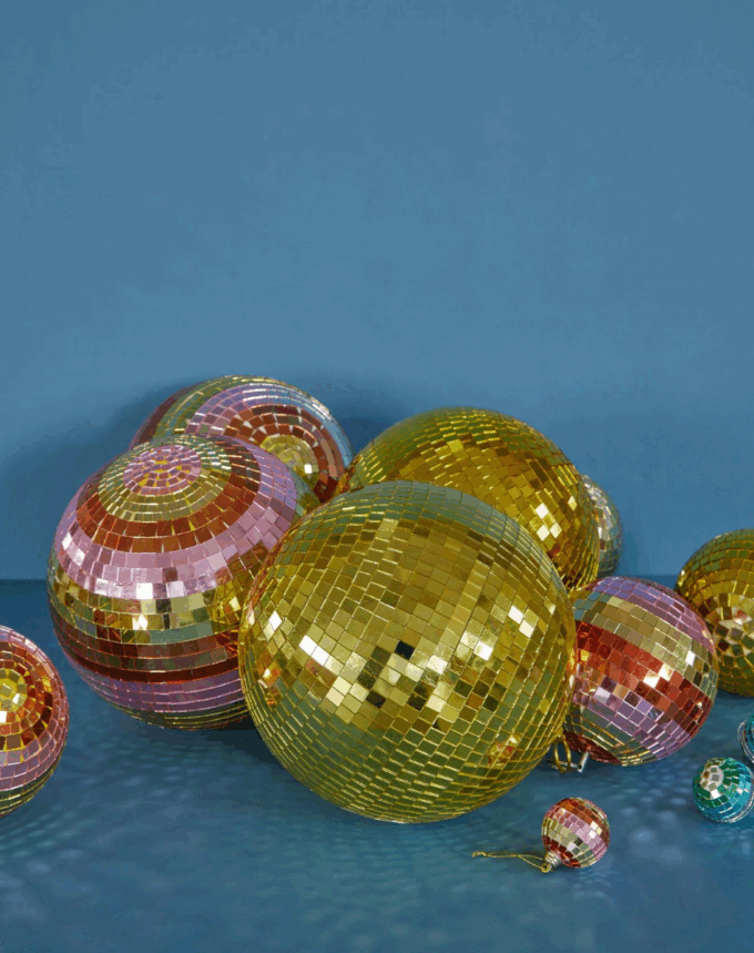 Boule Disco Dorée – Taille L