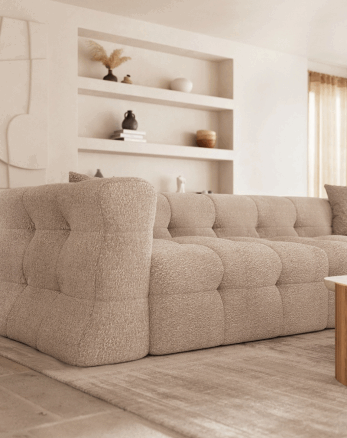 Sofa Mykonos – Canapé capitonné design haut de gamme