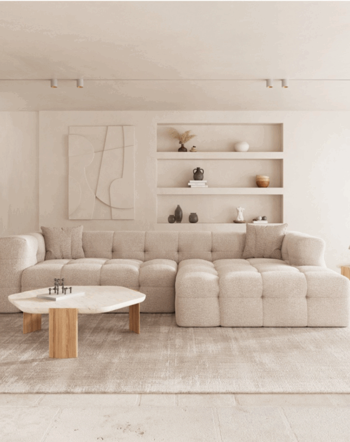 Sofa Mykonos – Canapé capitonné design haut de gamme