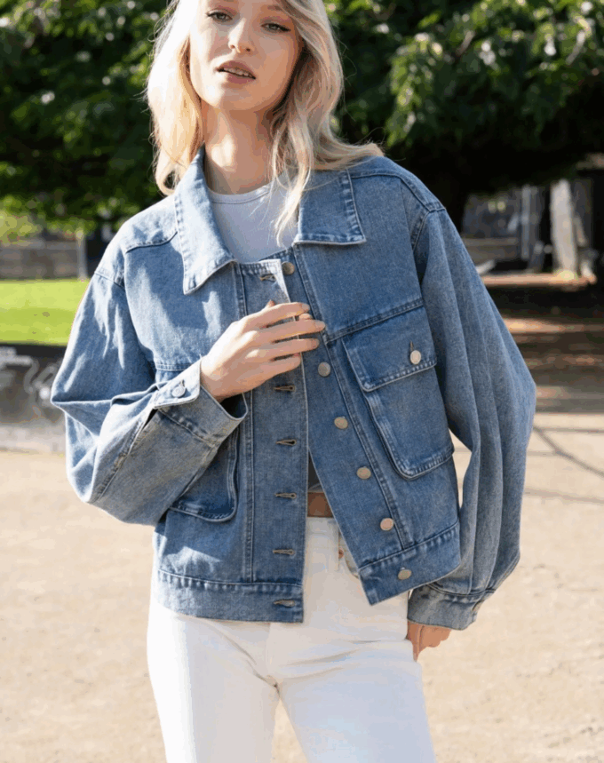 Veste Ana – Veste en denim  100% coton
