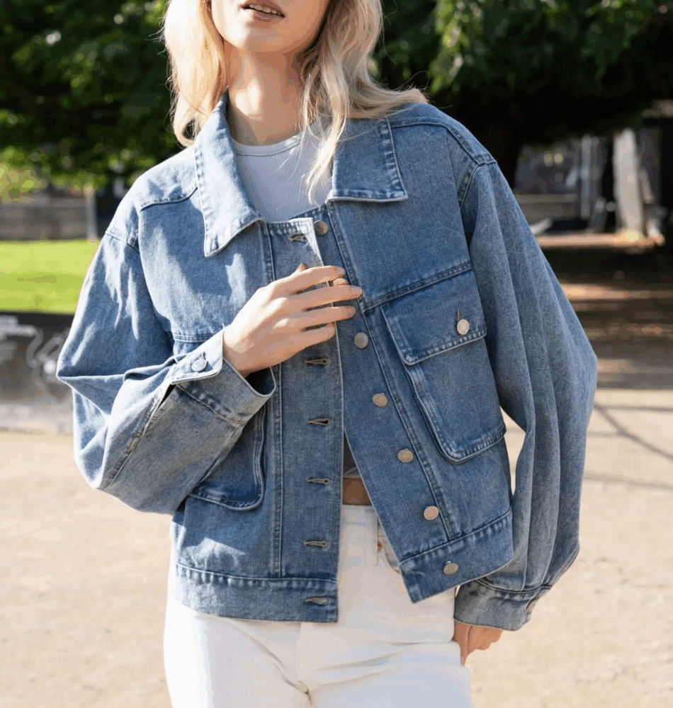 Veste Ana – Veste en denim  100% coton