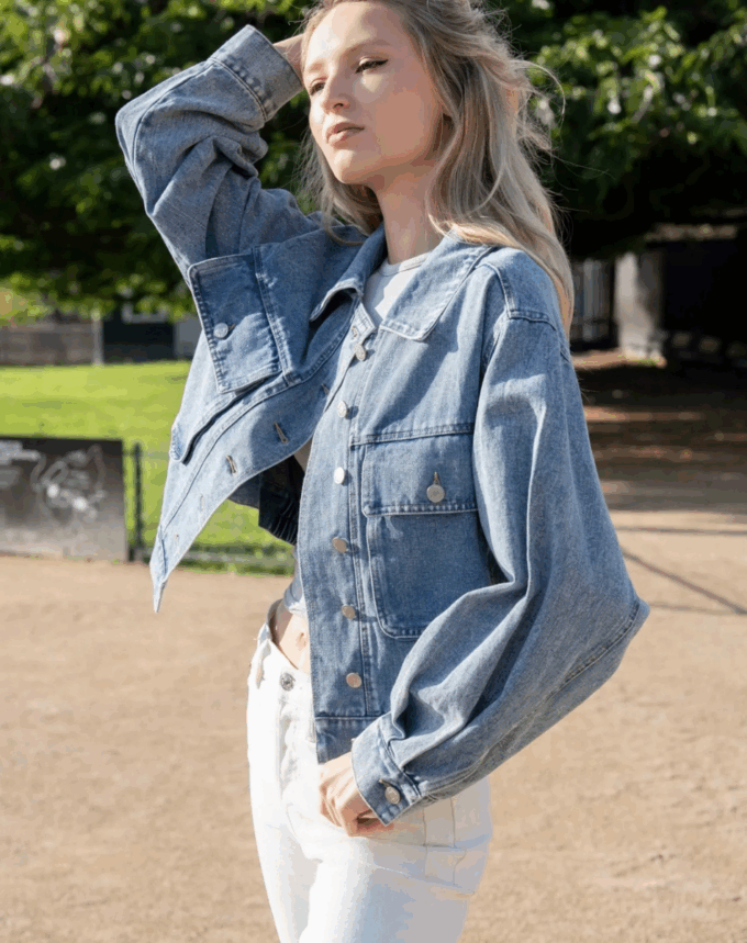 Veste Ana – Veste en denim  100% coton