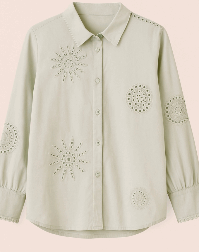 Chemise Sabrina 100% brodé