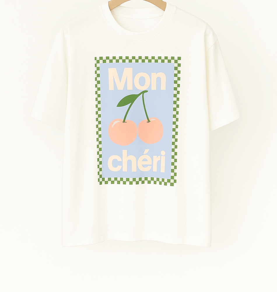 T-shirt Mon cheri