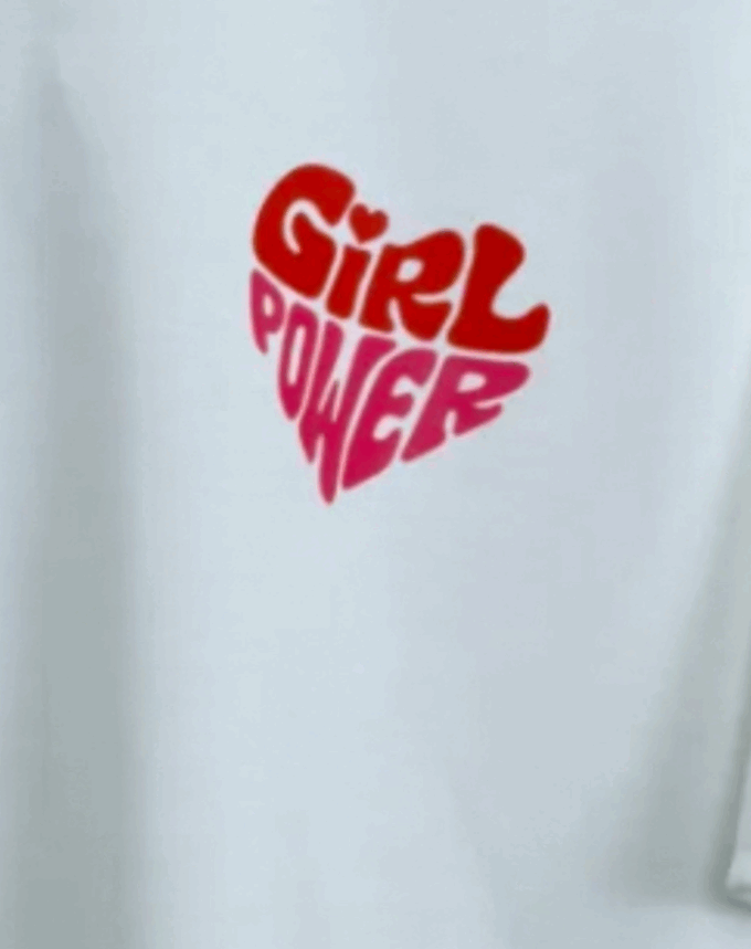 T-shirt Power GIRL
