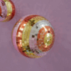 Boule Disco Dorée multicolore – Taille L