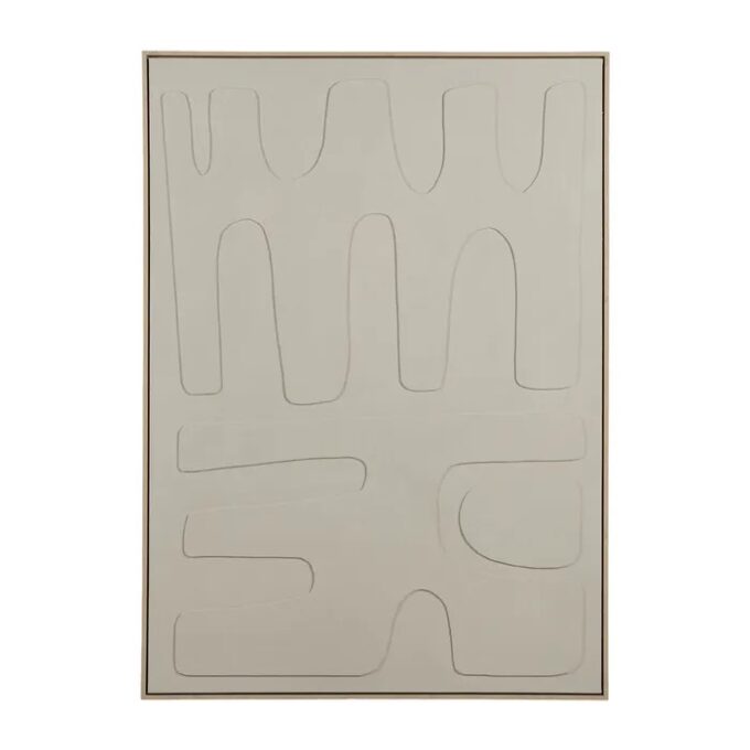 Tableau en Relief – Toile Encadrée