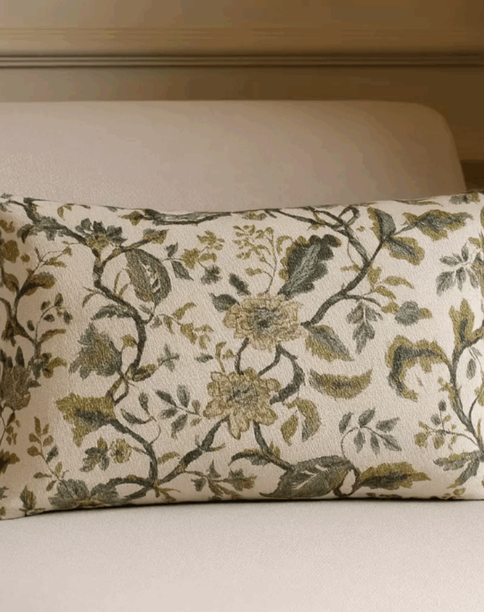 Coussin en Lin MAHE – 40x60 Tabac