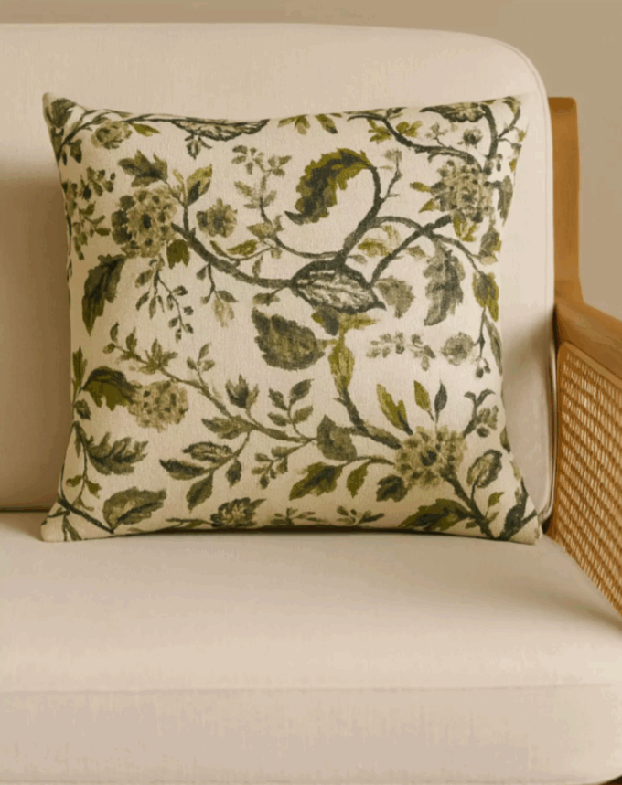 Coussin en Lin MAHE – 45X45 celadon