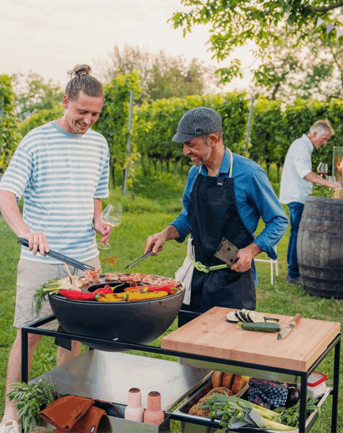 Fire kitchen - Cuisine exterieur modulable avec bowl 57