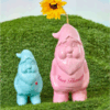 Gnome en Céramique Menthe – Modèle “Love Therapy”
