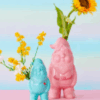 Gnome en Céramique Menthe – Modèle “Love Therapy”