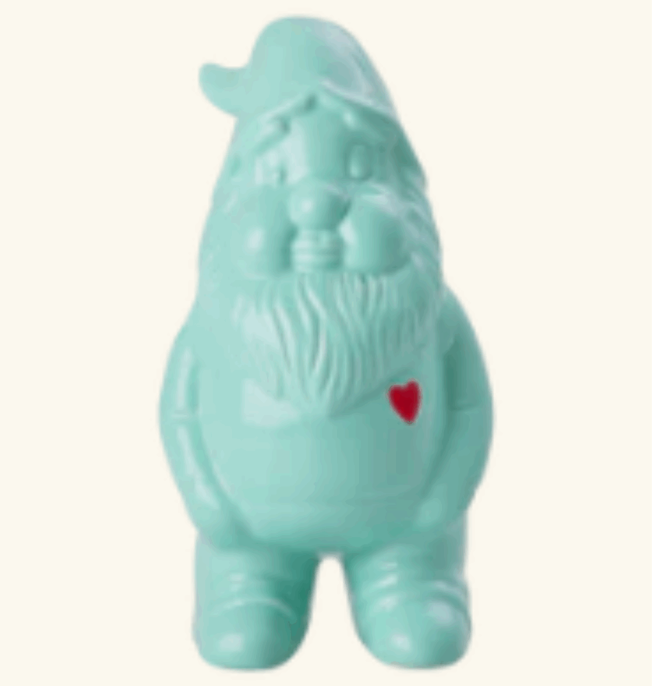 Gnome en Céramique Menthe – Modèle “Love Therapy”