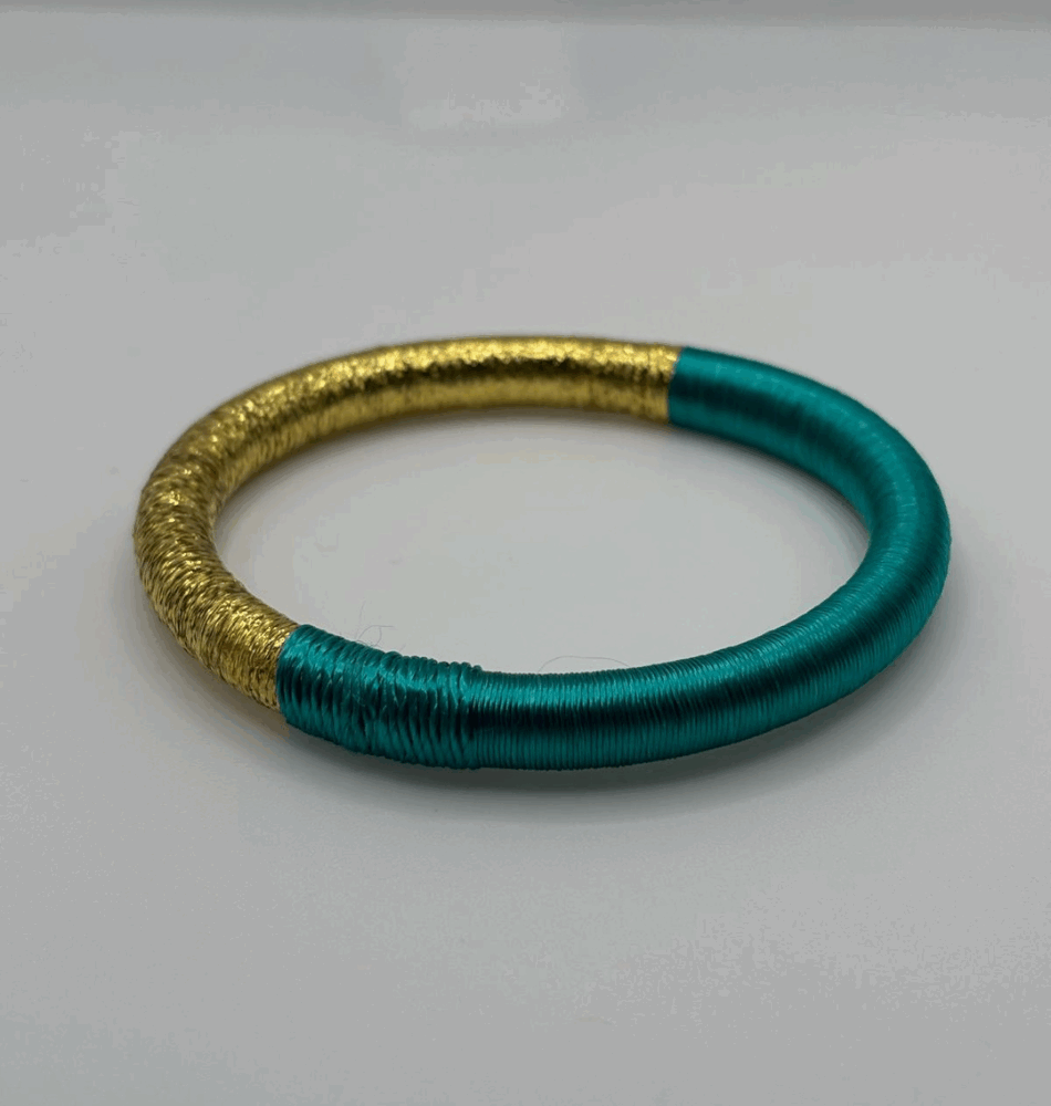 Jonc Sabra duo bleu