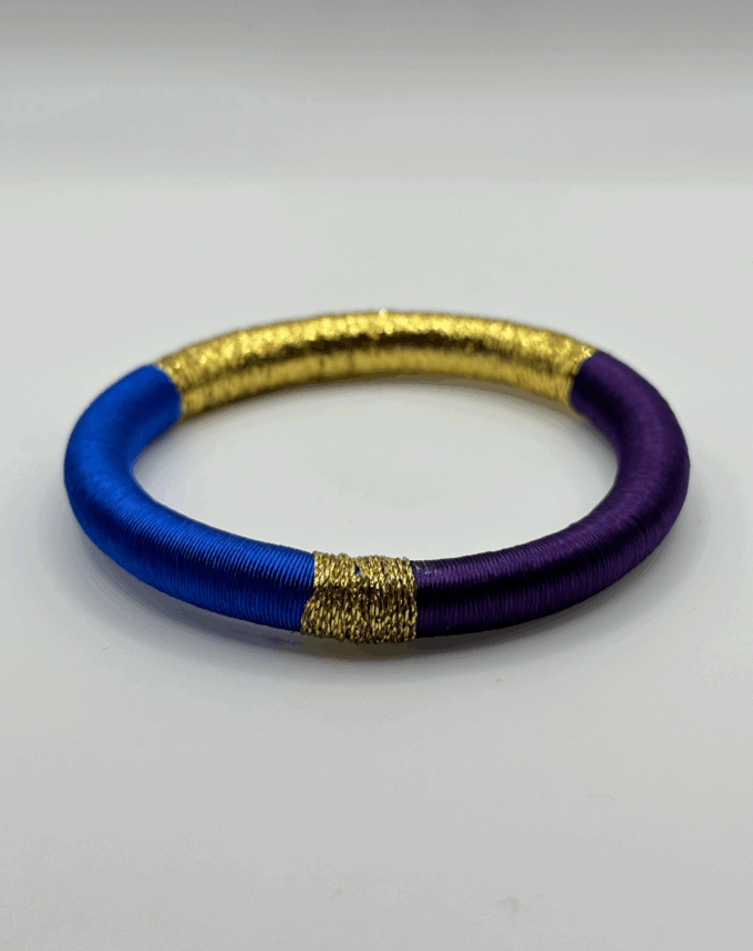 Jonc Sabra multi bleu et violet
