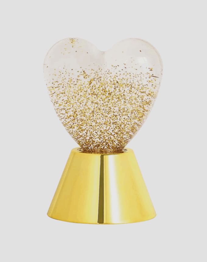 Lampe Décorative Cœur Pailleté