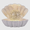 Lampe Décorative Coquillage Coki Blanche Brillante