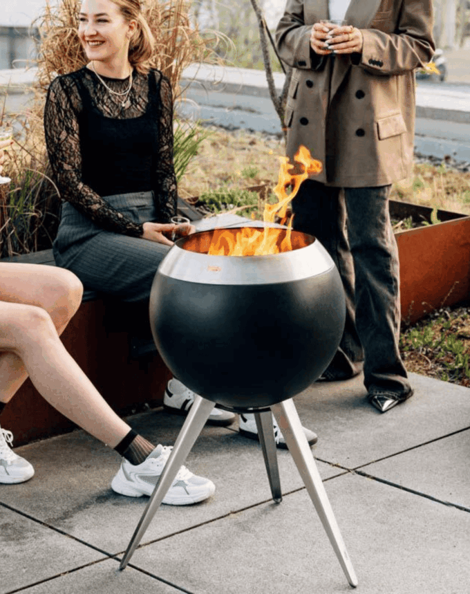 Moon 45 –  Brasero avec pied bas