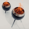 Moon 45 –  Brasero avec pied bas